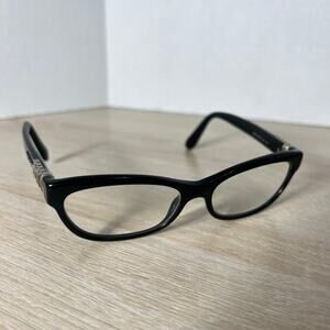 Jimmy Choo 76 807 Eyeglasses Black Frames READ DESC 53-16-135